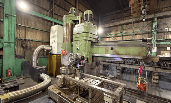 ラジアルボール盤