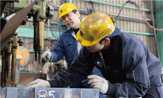 品質を支える人の力